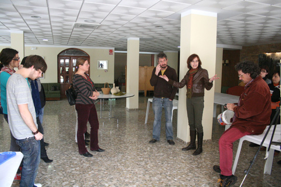 Mara del Mar Domene en el acto inaugural