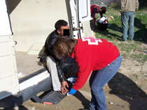 Intervencin de Cruz Roja
