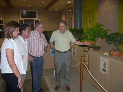 Paqui Mantas, Antonio Lpez, Antonio Caballero y Emilio Montes