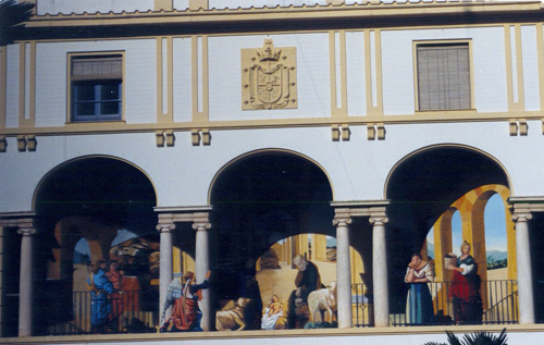 Beln del Ayuntamiento ao 1994. Foto Archivo Adarve. Manolo Osuna