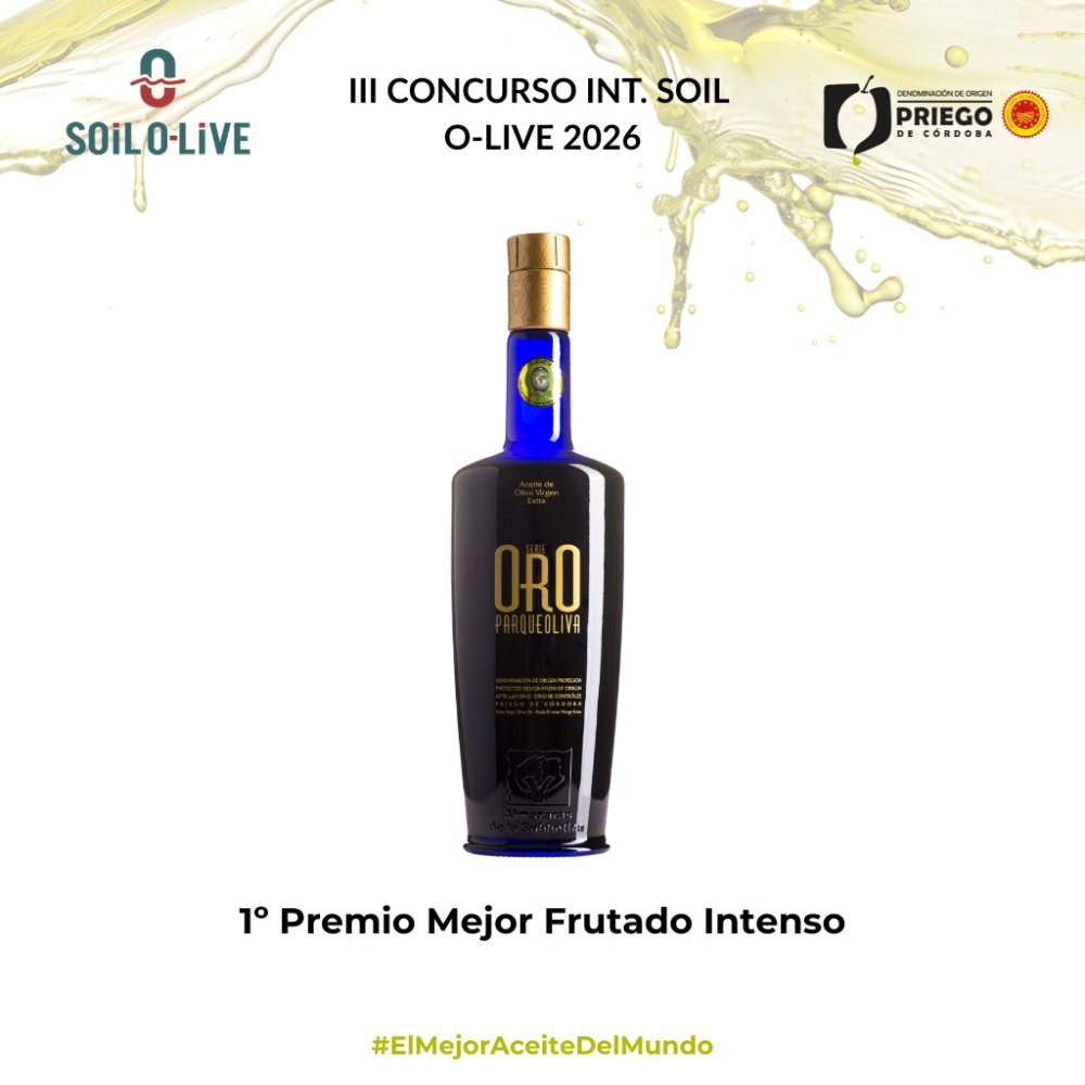Imagen Almazaras de la Subbética (DOP Priego de Córdoba) se alza con el primer premio en el Concurso Internacional Soil O-Live 2026