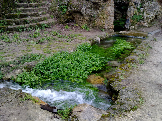Imagen Impresionante surgencia de agua en el Duende de la Milana