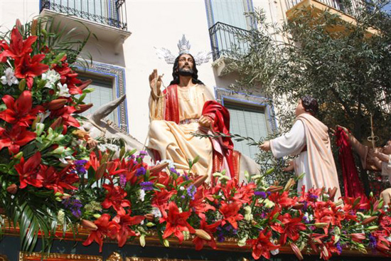 Imagen La Pollinica abre la Semana Santa prieguense en una espléndida mañana de Domingo de Ramos