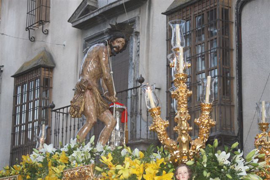 Imagen Majestuoso desfile de Nuestro Padre Jesús en la Columna en sus votivas fiestas de mayo