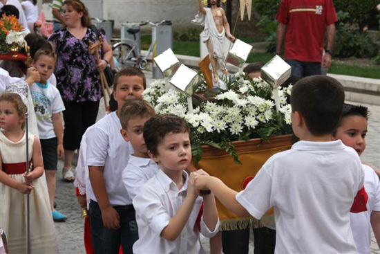 Imagen 650 niños con 29 pasos participan en las procesiones infantiles