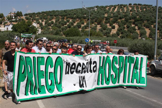 Imagen El Partido Andalucista continúa con sus reivindicaciones por un hospital para Priego