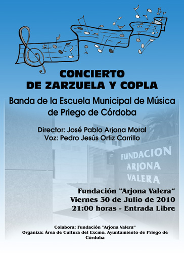 Imagen Concierto de la Banda de Música en la Fundación “Arjona Valera”