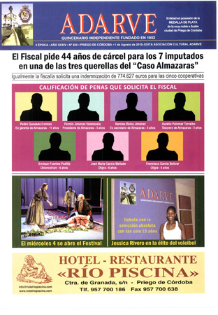 Imagen Ya está a la venta el número 820 de ADARVE del 1 de agosto