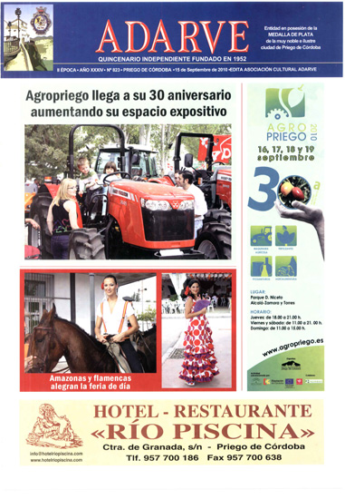Imagen Ya está a la venta el número 823 de ADARVE de 15 de Septiembre 