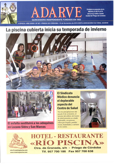 Imagen Ya está a la venta el número 827 de ADARVE de 15 de Noviembre 