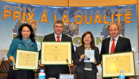 Imagen El consejo oleícola internacional entrega sus reconocimientos a dos empresas de la Denominación de Origen Priego de Córdoba