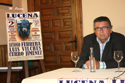 Imagen Curro Jiménez hará el paseillo en Lucena el día 2 de mayo