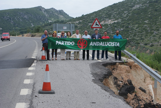 Imagen El P.A. denuncia el estado de las carreteras prieguenses
