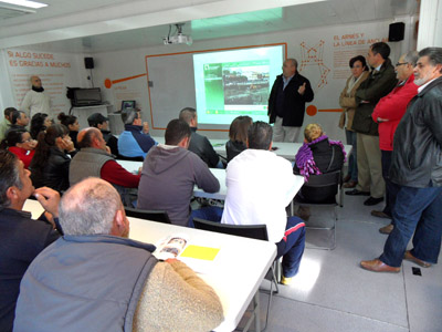 Imagen El Aula Móvil de la Fundación Laboral de la Construcción recala en Priego