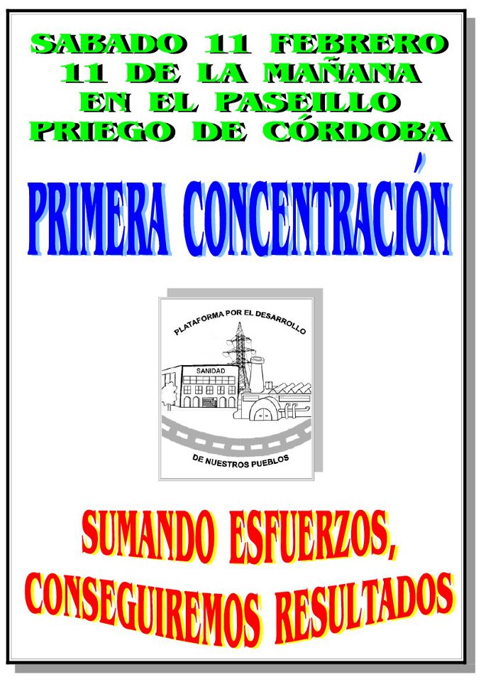 Imagen Mañana se realizará una concentración por las demandas de la comarca