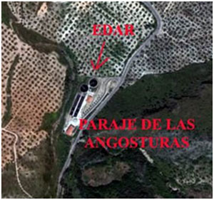Imagen Problemas causados por la Estación de Aguas Residuales al paraje protegido de las Angosturas