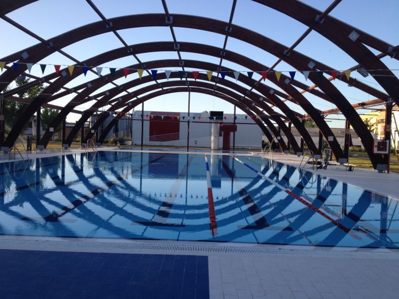Imagen Hoy entra en funcionamiento la piscina municipal tras las jornada de puertas abiertas de ayer