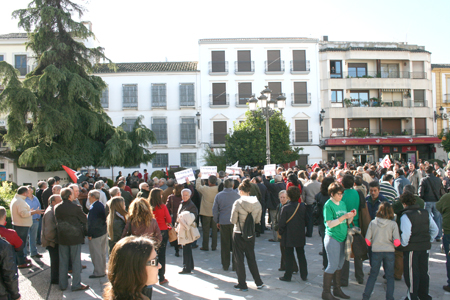 Imagen Escasa respuesta a la convocatoria de huelga general en Priego