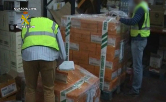 Imagen La Guardia Civil inmoviliza más de 47000 kilos de alimentos en una operación para controlar su comercio y distribución ilegal 
