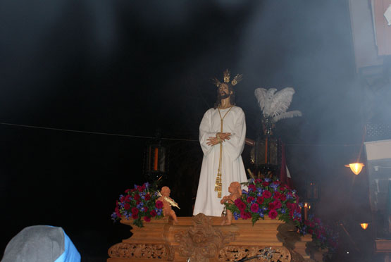 Imagen La lluvia deja paso al esplendor de Jesús Preso y María Santísima del Mayor Dolor