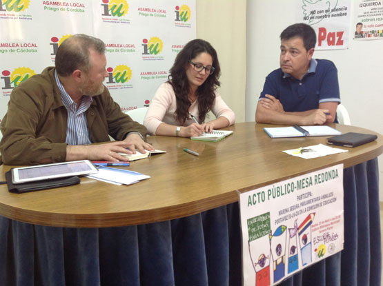 Imagen Izquierda Unida celebra un acto por la escuela pública