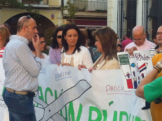 Imagen Andalucía da la cara  contra la exclusión social, frente a los recortes del Gobierno del PP 