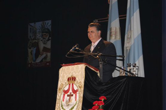 Imagen José Rafael Martínez pone énfasis y sentimiento en la Semana Santa prieguense y se reafirma en su dogma de fe sobre la historia de Jesús