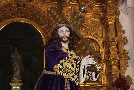Imagen Jesús Nazareno regresa a Priego tras la restauración a la que ha sido sometido