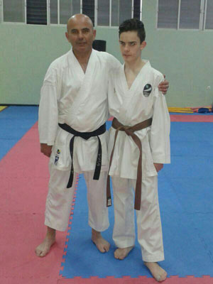 Imagen Alvaro Ortiz Moral participa en el campeonato de España de Karate