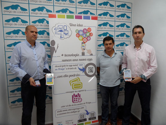 Imagen Presentan una nueva aplicación gratuita para móviles y la web 'Vivir en Priego'