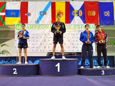 Imagen Álvaro Robles y Paula Bueno campeones de España juveniles