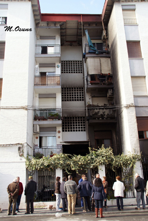 Imagen Un incendio destroza una vivienda en el barrio de la Inmaculada