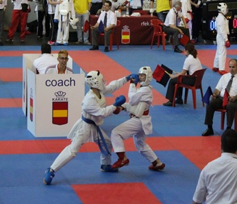 Imagen El karateca prieguense Álvaro Ortiz Moral 4º en el  XLVII Campeonato de España 