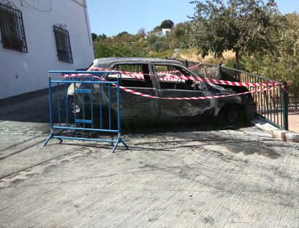 Imagen Un joven de Priego quema el vehículo de su ex pareja