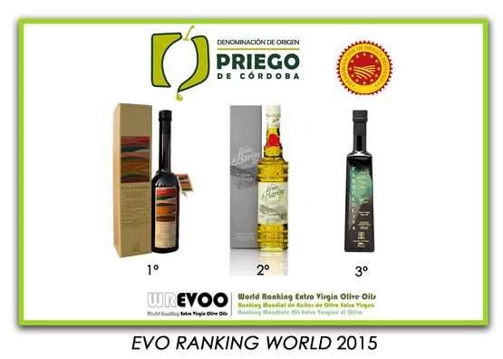 Imagen 'Rincón de la Subbética' se sitúa en el primer puesto en el ranking mundial de Aceites de Oliva Virgen Extra