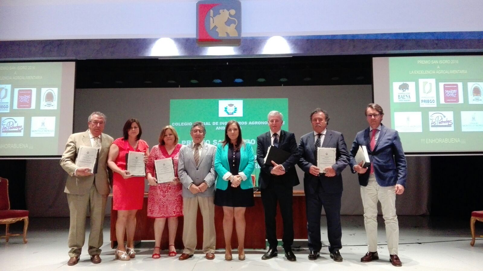 Imagen La Denominación de Origen recibe el premio San Isidro a la excelencia alimentaria