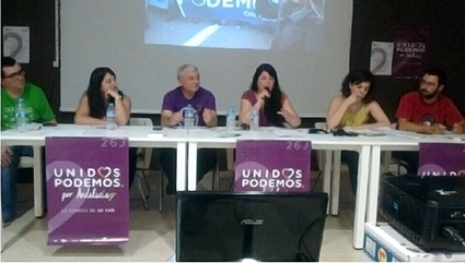 Imagen Unidos Podemos celebró un acto de campaña donde da a conocer varios puntos de su programa