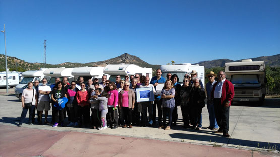 Imagen Priego celebra el décimo aniversario de la creación del área de autocaravanas