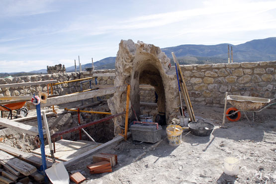 Imagen Las obras en la Torre del Homenaje podrían estar terminadas a finales de Marzo