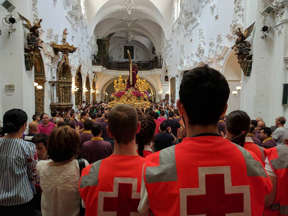 Imagen Cruz Roja atendió a 26 personas durante la mañana del Viernes Santo