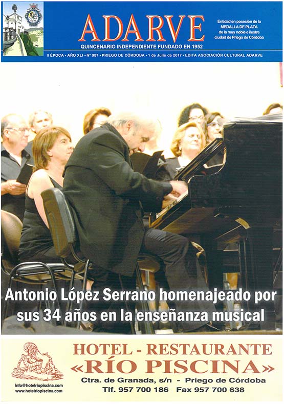 Imagen Ya está a la venta el ADARVE nº 987 correspondiente al 1 de Julio de 2017