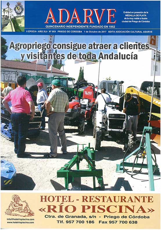 Imagen Ya está a la venta el ADARVE nº 993, correspondiente al 1 de octubre de 2017