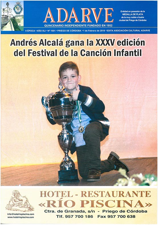 Imagen Ya está a la venta el ADARVE número 1001 correspondiente al 1 de febrero de 2018