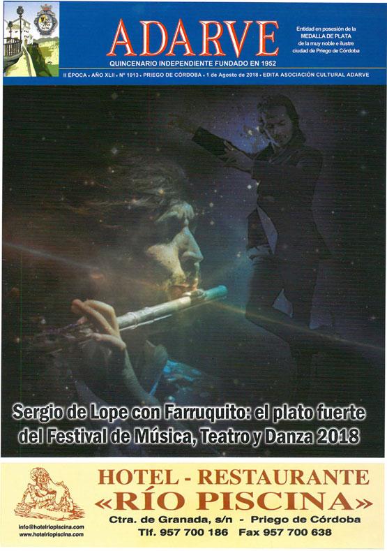 Imagen Ya está a la venta el ADARVE nº 1013 correspondiente al 1 de agosto de 2018
