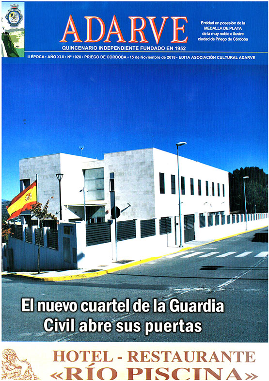 Imagen Ya está a la venta el ADARVE nº 1020 correspondiente al 15 de noviembre de 2018