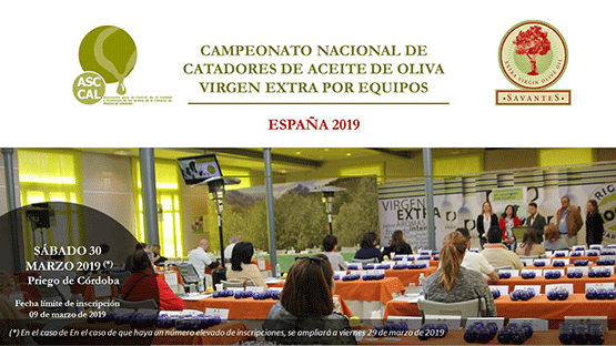 Imagen La comarca de la Denominación de Origen Protegida de Priego de Córdoba será sede del III Campeonato Nacional de Catadores de aceite por equipos