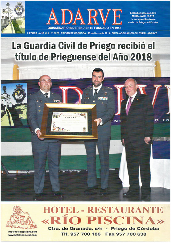 Imagen Ya está a la venta el ADARVE número 1028 correspondiente al 15 de marzo de 2019