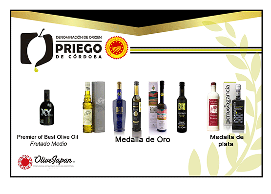 Imagen Nuevos reconocimientos internacionales a los aceites de Priego en Japón, Portugal e Italia