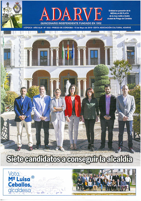 Imagen Ya está a la venta el ADARVE nº 1032 correspondiente al 15 de mayo de 2019