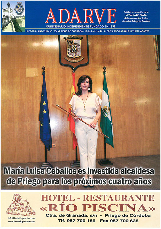 Imagen Ya está a la venta el ADARVE nº 1034 correspondiente al 15 de junio de 2019